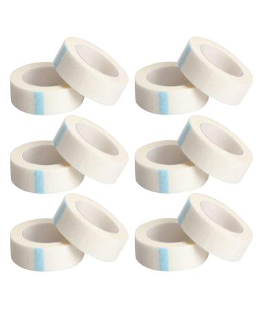 CYSJ 12 PCs adhesive tape eyelash extension eyelash band eyelashes medical adhesive tape for eyelash extensions insulating tape Tools for individual eyelash extensions