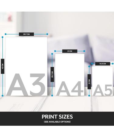 Personalised Rainbow Baby Gifts - DUMBO Elephant Wall Print | New Baby Gift for Birth, Birthday, Christening | Keepsake Nursery Decor - Buy Online on GoSupps.com