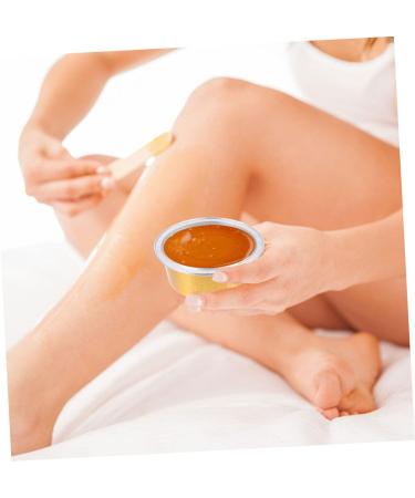 Adocarn 100-Piece Wax Melting Shell Hair Removal Tool Set | Wax Heating Bowl & Chocolate Melter - 5x5cm | Premium Household Tools - Buy Online on GoSupps.com
