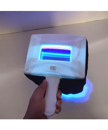 KTROK Woods Lamp Skin Analyzer Black Light Detector with Light Blocking Hood Facial Care Skin for Analyzing Skin Vitiligo Detect Dog Cat Ringworm Detect Moldy Detect - Buy Online on GoSupps.com