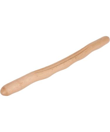 Body Lymph Massage Tab - 16.1 Relaxing Manual Cellulite Scooter Stick for Back Stomach & Shoulder - Wood Massage Device for Body Wellness - Buy Online on GoSupps.com