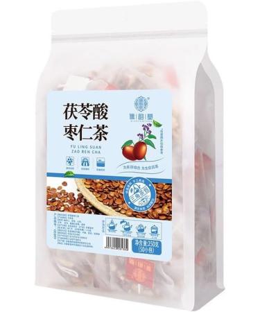 Sour Date Kernel Tea Flower Tea Chinese Tea Dried Lily Malt Jujube Sour Date Kernel Red Rose Yam Combination Triangular Bubble Tea Bag 250g(5g*50) 8.81oz( ) - Buy Online on GoSupps.com