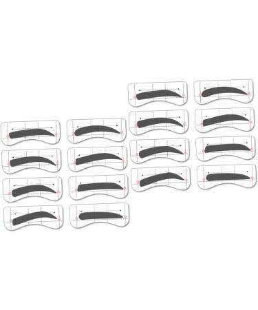 Ipetboom Kits 64 Pairs 8 Eyeshadow Eyebrow Stencils Eyebrow Makeup Tools Mold Tracking Device Eyebrow Trimming Eyebrow Stickers mediumx2pcs As Shownx2pcs - Buy Online on GoSupps.com