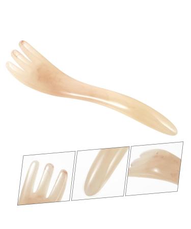 Frcolor 4-Piece Jade Gua Sha Comb Set - Scalp Massage & Beauty Salon Accessories - Buy Online on GoSupps.com