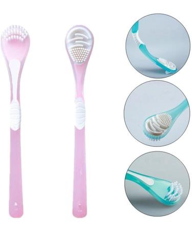 Bailey Double-Sided Tongue Cleaner Scraper - Silicone Brush for Effective Tongue Cleaning & Oral Care - Buy Online on GoSupps.com