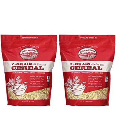 Wheat Montana Farms & Bakery, 7 Grain with Flax Seed Cereal, 1.6 Pound (2 pack)