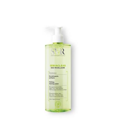 LABORATOIRE SVR Eau Micellaire Douceur Nettoyante Visage et Yeux limine Maquillage (Pompe 400mL) - lot de 3 - Vendu par Lot