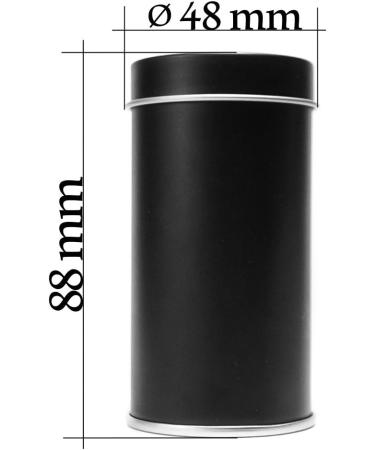 Premium 500m PTFE Vegan Dental Floss - Tearproof Waxed Fluoride-Free Refillable & Aromaless - Protects Against Gum Infections - Elegant Black Can - Buy Online on GoSupps.com