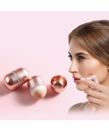 Portable Oil-absorbing Volcanic Roller Facial Oil Remove Oily Skin Control Roller Storage Rack - Buy Online on GoSupps.com
