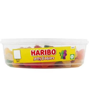 Jelly Babies Tub 510g - Colorful Fruit Flavored Gummies - Buy Online on GoSupps.com