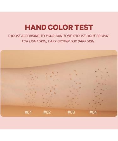  Beliky Girl Double Head Natural Freckle Pen 5 Point Waterproof Eyeliner Pen for Face Freckle Makeup ESPRESSO - Buy Online on GoSupps.com