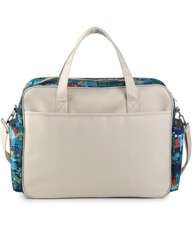 Kamay's Waterproof Mummy Shoulder Diaper Bag w/ Changing Mat - Green Forest Monkey - Buy Online on GoSupps.com