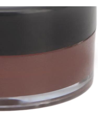 Eyebrow Makeup Cream Slanted Brush Waterproof Sweatproof Skin-friendly for Home Use (Dark Brown) - Buy Online on GoSupps.com