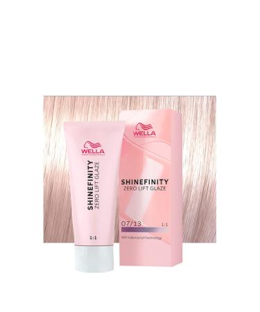 Wella Shinefinity Toffee Cream 07/13 Medium Ash Golden Blonde 60ml - demi-permanent coloring