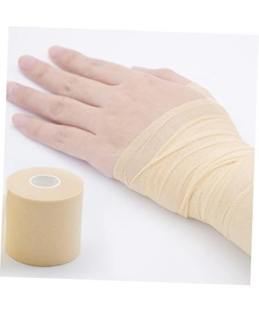 Beaupretty 5 Rolls Sports Tape - Breathable Shock-Proof Bandage for Athletes | Skin-Friendly Athletic Tapes (Khaki - Buy Online on GoSupps.com