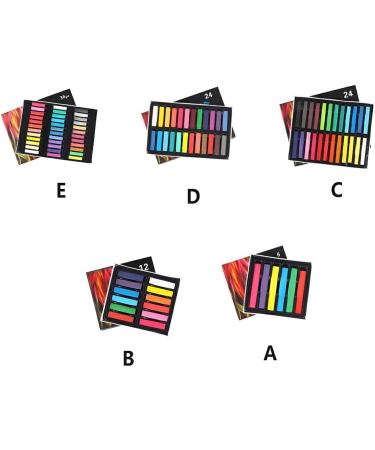 dijiusidy Temporary Hair Dyeing Chalk Hair-styling Dye Cosplay Performance Hairdressing for Household Professional Barbershop 24 Colors Short - Buy Online on GoSupps.com