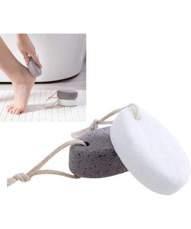 Premium 2-in-1 Glass Foot Scrubber & Pumice Stone - Ideal for Pedicure & Foot Care | International Shipping Available - Buy Online on GoSupps.com