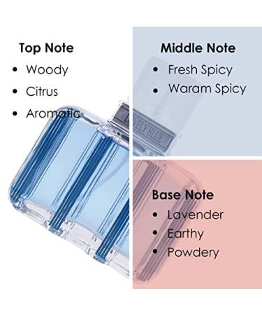 prime craft Lovely Blue Premium Scent Floral Spicy & Woody Soothing Fragrance Long Lasting Perfume Spray For Men 100ml - Buy Online on GoSupps.com