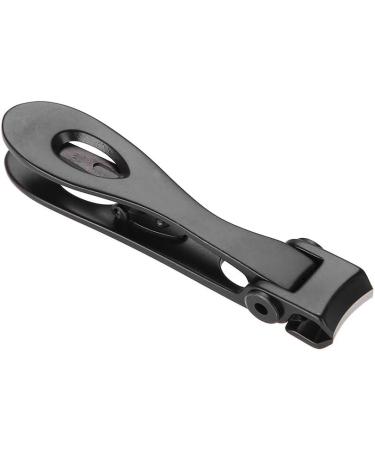 Nail Clipper Stainless Steel Cutter Trimmer Non-Slip Handle Cutting Edge for Professional and Personal Use Fine Workmanship Mini Size and Lightweight Convenient (Black) - Buy Online on GoSupps.com