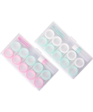Healvian Portable Macaron Storage Box for Colored Contact Lenses | Travel Contact Lens Case & Container | Durable & Stylish Contact Lens Holder - Buy Online on GoSupps.com