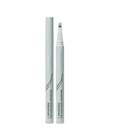 Double Tip Lower Eyelash Pencil | Double Tip Quick Dry Waterproof Eyeliner Longwearing Eye Pencil Smudge Proof Liquid Eyeliner Liquid Eyebrow Pencil for Lower Eyelash Area Ngumms Black