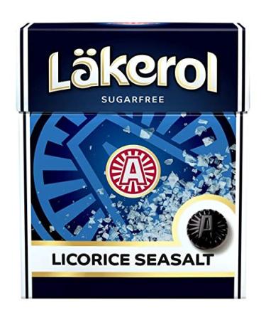 Cloetta Lakerol Licorice Seasalt pastilles 1 Bo te of 25g