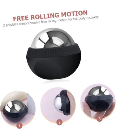 Healvian 5-Stainless Steel Massage Ball | Manual Roller for Foot & Face Massage | Sport & Relaxation Tools for Home - Buy Online on GoSupps.com