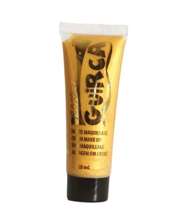 FIESTAS GUIRCA Guirca 19001 Gold Cream Makeup Tube 20 ml in Blister Packaging