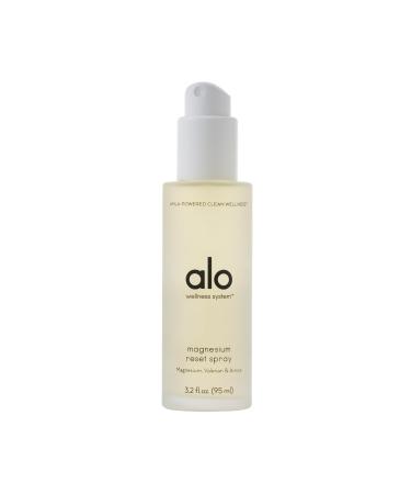 Alo Magnesium Reset Body Spray | For Sleep & Natural Stress Relief Calming Blend with Magnesium Valerian Root Arnica & Essential Oils | Made in USA - 3.2 oz Magnesium Reset 3.2 Fl Oz (Pack of 1)