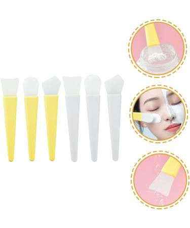 Ipetboom 2 Sets Brush Beauty Tools Applicator Facial Clay Brush Lady Tools Diy Makeup Skincare Makeup Facial Mud Brush Skin Care Spatula Miss Silica Gel Pole - Buy Online on GoSupps.com