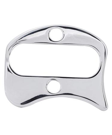 Premium Stainless Steel Gua Sha Board | Pain Relief Body Scraper Plate | Effective Massage Tool for Relaxation - Buy Online on GoSupps.com