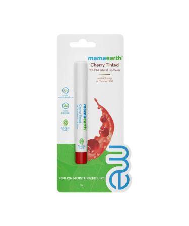 100% Natural Lip Balm for Women - Hydrating & Moisturizing for Dry Chapped Lips - Repair & Smoothen Lips - 2g Cherry Flavor - Buy Online on GoSupps.com