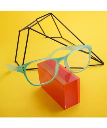 Gabriel + Simone Gemma Reading Glasses for Women | Stylish Blue Light Blocking Ultra-Thin Scratch-Resistant | Sleek Rectangle Frame | Includes Case | Pink +1.00 - Buy Online on GoSupps.com