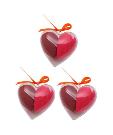 Didiseaon Shampoo 3 Boxes Heart-shaped Makeup Sponge Cosmetic Puff Girl Makeup Sponge Cosmetic Sponges Eyeshadow Powder Puff Makeup Egg Travel Skin Care Hydrophilic Polyurethane Lip Gloss