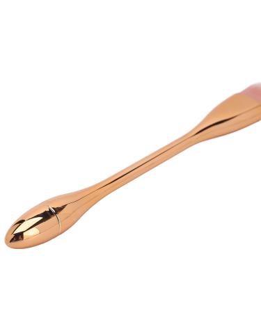 Buy Rose Gold Nail Dust Brush - Soft Fiber Blush Brush with Ergonomic Handle for Effortless Makeup Application | International Shipping Available - Buy Online on GoSupps.com