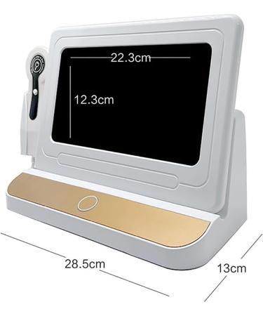 Skin Follicle Detector LCD Screen Digital Skin Diagnosis Scanner System Hair Analyzer 50X 200X Skin Hair Detector Moisture Tester for Home Salon Use - Buy Online on GoSupps.com