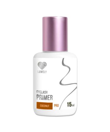 Lovely Primer for eyelash extensions - 15ml coconut |Eyelashes extension adhesive agency for longer hold |Liquid for pretreating the application |Lash Extensions Primer |Fragrance: coconut cocos 15ml - Buy Online on GoSupps.com