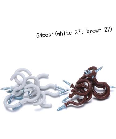 Alipis 54pcs Hangers Clothes Rack Ceiling Hooks Towel Hanger Towel Hooks Pothook Hook up Clothing Door Hook medium As Shown - Buy Online on GoSupps.com