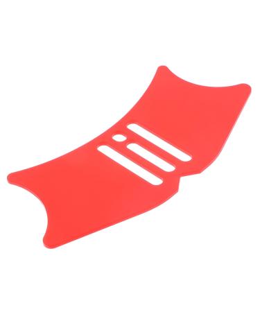 NOLITOY Eyeliner Aids Liquid Eyeliner Mascara Drawing Aid Tool Silicone Eye Make up Tools Seal Miss Usb 10.3x3.8cm Red