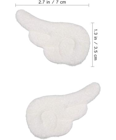 Beaupretty Girl Hair Clips Cartoon Hair Clips Plush Angle Wings Hair Clips Non Slip Hair Barrettes Kawaii Hair Alligator Clips for Girls Women Party Cosplay 1pair Womens Hair Clips - Buy Online on GoSupps.com