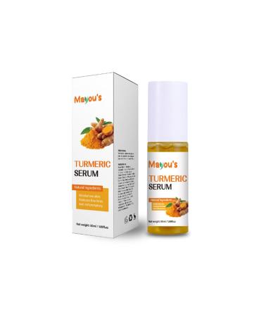Mayou's Turmeric Serum - Brightening & Hydrating Facial Essence/Anti-Aging Anti- Inflammatory Moisturizer/50ml