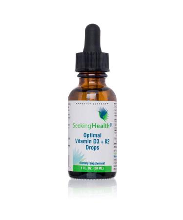 Seeking Health Vitamin D3 + K2 Drops 1 fl oz (30 ml)