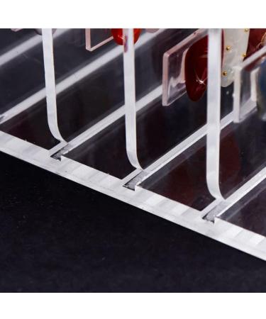 Nail Art Display Stand Nail Tips Acrylic Storage Box with 5 Movable Layers Manicure Tool Nail Art Storage Box - Buy Online on GoSupps.com