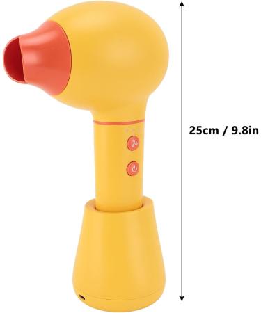 Baby Blow Dryer Cordless Skin Hair Dryer Constant Temperature for Home or Outdoor (Yellow) - Buy Online on GoSupps.com