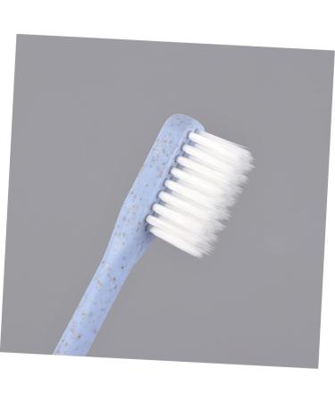 Minkissy Travel Toothbrush Set - 8 Pieces with Caps | Portable & Compact Toothbrushes for International Shipping - Buy Online on GoSupps.com