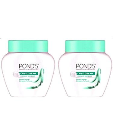 (2 pack) Pond's Cold Cream Cleanser Travel Size 1.78 oz / 50g