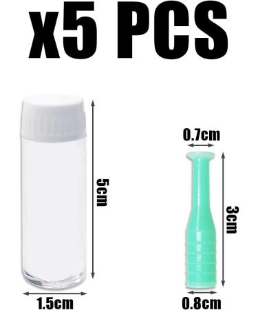 JTMKYO Aqua Contact Lens Aid Set - 5 Piece Insertion & Removal Tool Kit - Buy Online on GoSupps.com
