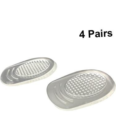FOMIYES 8 Pairs Silicone Shoe Inserts for Men - Comfortable Half Insoles & Heel Pads - Cushioned Foot Pads for All-Day Support - International Shipping Available - Buy Online on GoSupps.com
