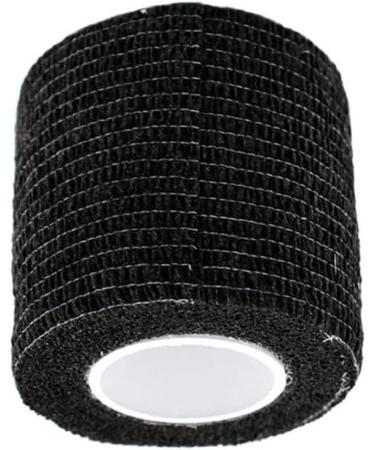 Self Adherent Waterproof Elastic Bandage Tape - Breathable Athletic Wrap - Black 5x450cm - Ship Internationally - Buy Online on GoSupps.com