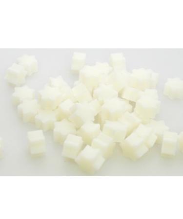 Florex Florex Pack of 50 Natural Mini Star Sheep's Milk Soaps for Guests